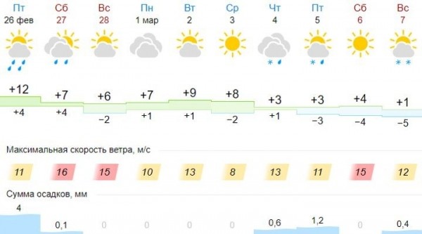 Какой будет погода в Бресте в последние зимние выходные? Смотрите обзор Какой будет погода в Бресте в последние зимние выходные? Смотрите обзор