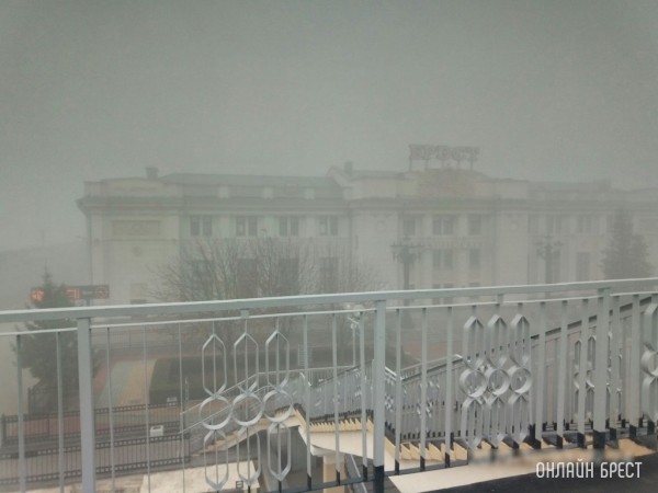 В Брестской области и Бресте объявлен оранжевый уровень из-за тумана В Брестской области и Бресте объявлен оранжевый уровень из-за тумана