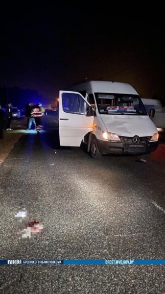 В Брестском районе водитель Mercedes наехал на пешехода
