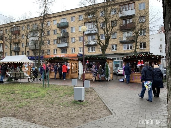 Когда и где в Бресте пройдут новогодние ярмарки и елочные базары