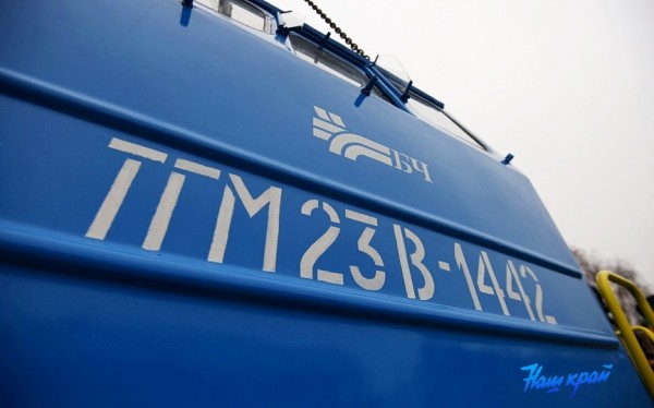 В Барановичи доставили 33-летний тепловоз. Зачем и куда его водрузили В Барановичи доставили 33-летний тепловоз. Зачем и куда его водрузили