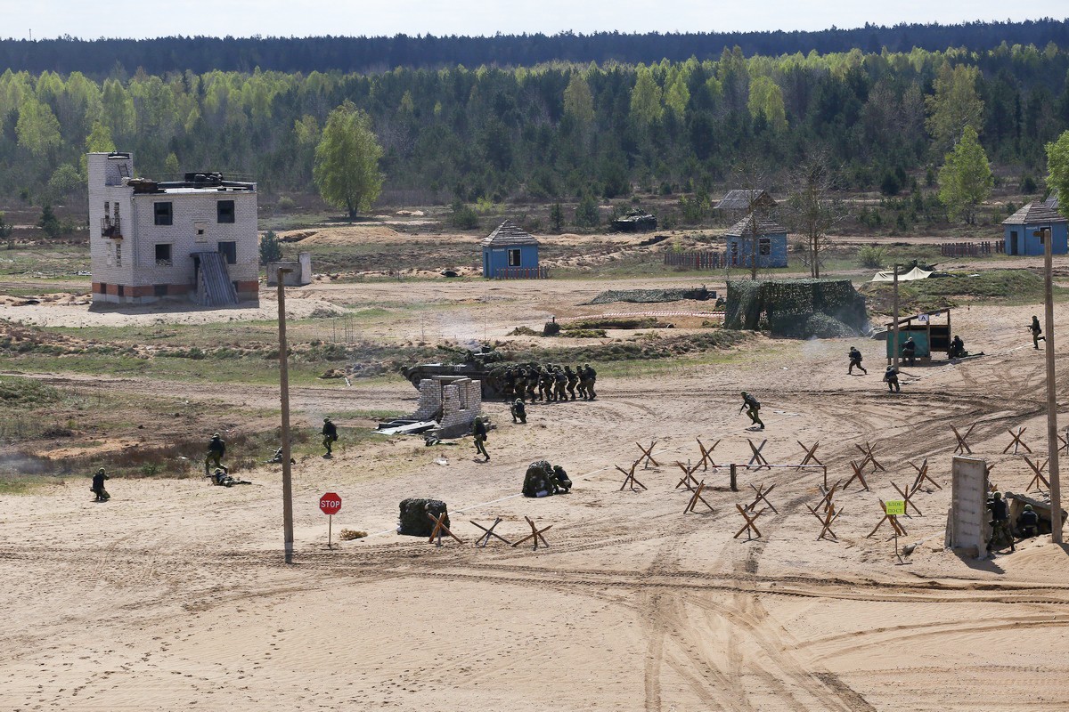 На полигоне в Барановичском районе пройдет финальный эпизод совместных учений Беларуси и России