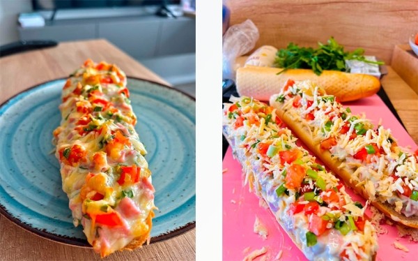 Пальчики оближешь: супер-рецепт запеченного багета с колбасой и сыром Пальчики оближешь: супер-рецепт запеченного багета с колбасой и сыром