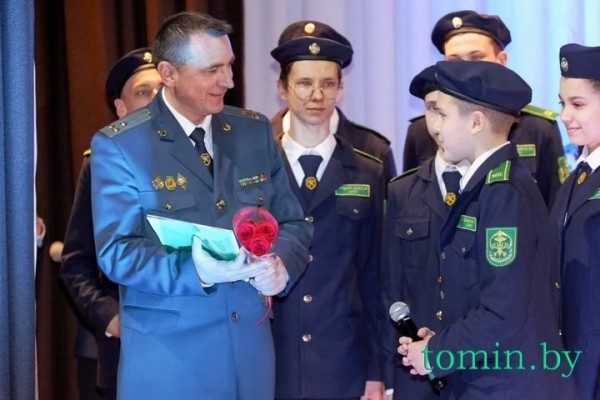 Брестских школьников посвятили в учащиеся таможенного класса Брестских школьников посвятили в учащиеся таможенного класса