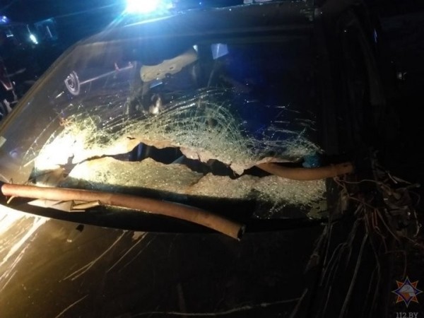 ДТП в Дрогичинском районе: работники МЧС спасли водителя легковушки