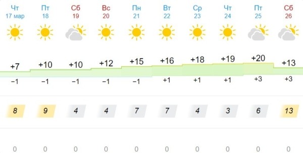 Метеорологи рассказали, когда на Брестчине потеплеет Метеорологи рассказали, когда на Брестчине потеплеет
