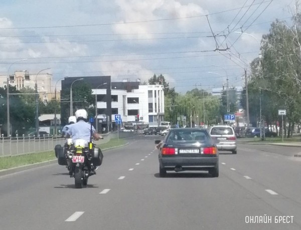 На Брестчине более ста водителей двухколесных транспортных средств нарушили ПДД за пять дней