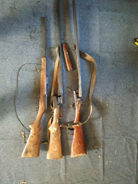 Арсенал оружия изъяли у двух жителей Ляхович