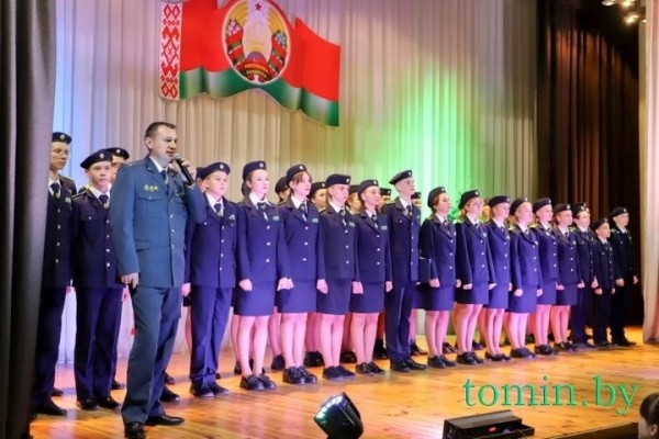 Брестских школьников посвятили в учащиеся таможенного класса Брестских школьников посвятили в учащиеся таможенного класса