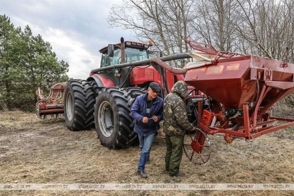 Большой репортаж с посевной в Кобринском районе