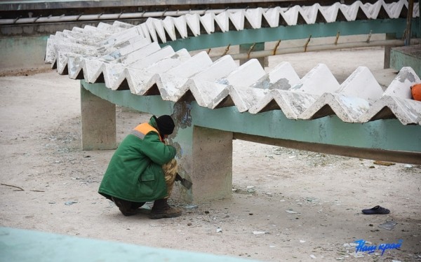 Фотофакт. Какого цвета будет фонтан в центре Барановичей после обновления Фотофакт. Какого цвета будет фонтан в центре Барановичей после обновления