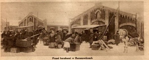 Хваля з паўмільёну ўцекачоў і мігрантаў захлынула Баранавічы 100 год таму. Тысячы з іх тут памерлі