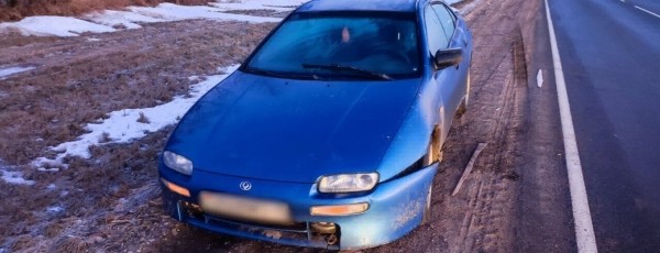 Пьяный житель Барановичского района захотел к подруге, угнал чужую машину и попал в ДТП