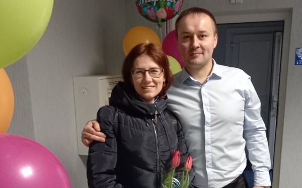 Поздравление сотрудниц в канун 8 Марта в Барановичских тепловых сетях Поздравление сотрудниц в канун 8 Марта в Барановичских тепловых сетях