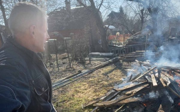 Рейд по предупреждению весенних палов травы провели спасатели в Барановичском районе Рейд по предупреждению весенних палов травы провели спасатели в Барановичском районе