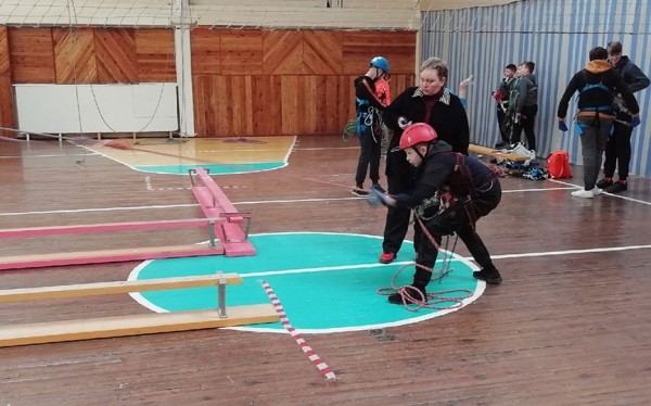 Соревнования по технике туризма среди учащихся прошли в Барановичах