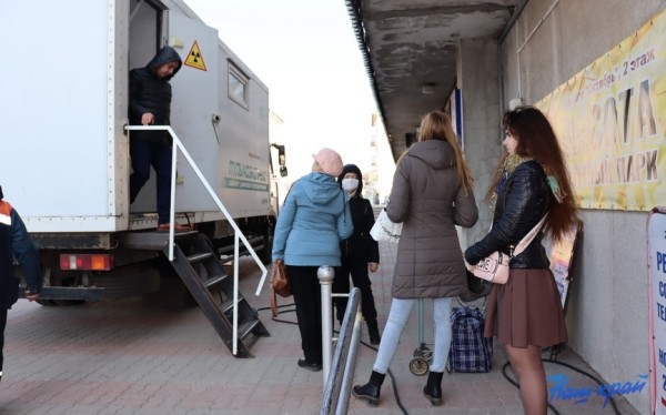 В центре Барановичей сегодня можно бесплатно проверить свои легкие
