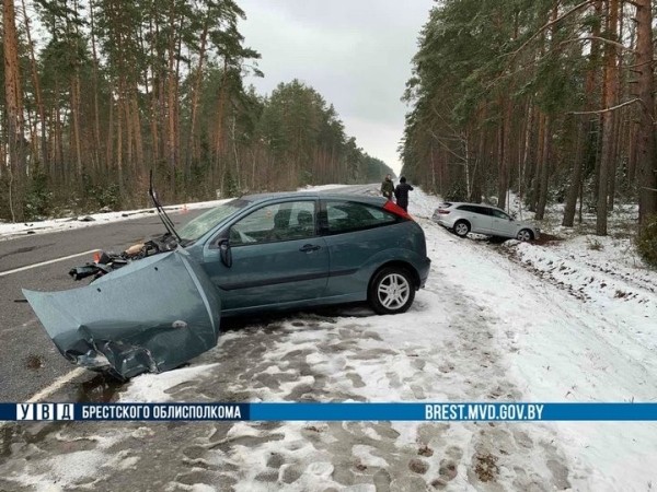 Житель Бреста попал в ДТП