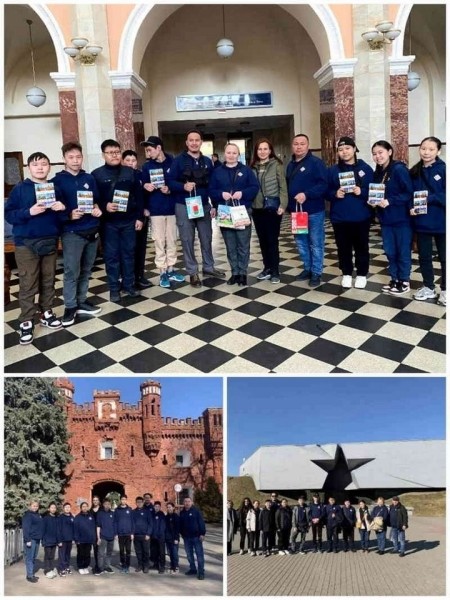 У Брестских школьников гостили 8 ребят из Якутии