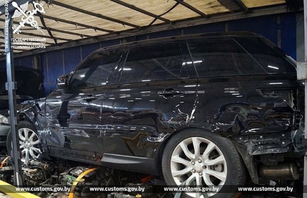 Началась контрабанда предметов роскоши? Под видом запчастей пытались провезти Range Rover Sport