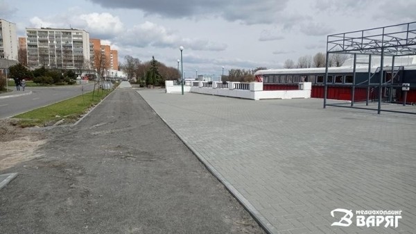 В Пинске преображается набережная. Как она выглядит сейчас? В Пинске преображается набережная. Как она выглядит сейчас?