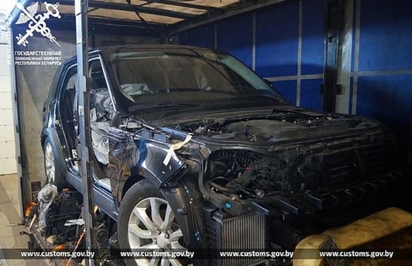 Началась контрабанда предметов роскоши? Под видом запчастей пытались провезти Range Rover Sport