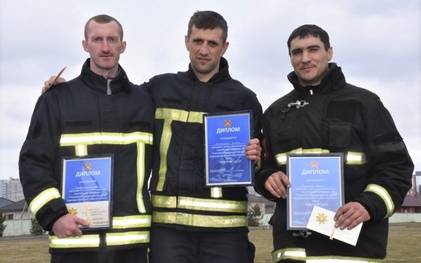 Команда Барановичского ГРОЧС – победитель чемпионата «Сильнейший пожарный-спасатель» Команда Барановичского ГРОЧС – победитель чемпионата «Сильнейший пожарный-спасатель»