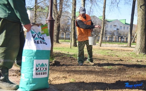 На финишной прямой. В Барановичах подходит к завершению благоустройство парка На финишной прямой. В Барановичах подходит к завершению благоустройство парка