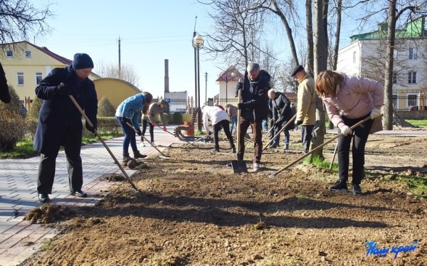 На финишной прямой. В Барановичах подходит к завершению благоустройство парка На финишной прямой. В Барановичах подходит к завершению благоустройство парка