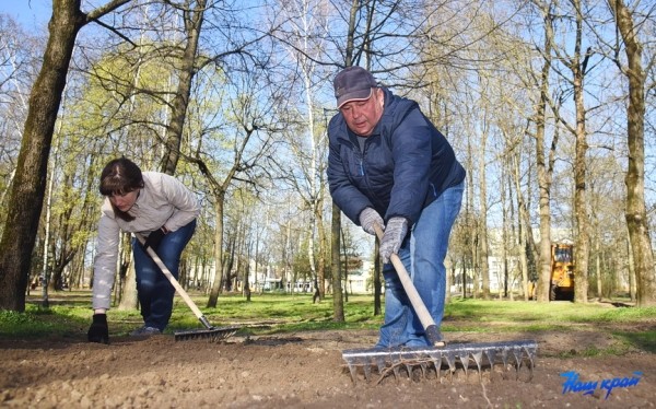 На финишной прямой. В Барановичах подходит к завершению благоустройство парка На финишной прямой. В Барановичах подходит к завершению благоустройство парка