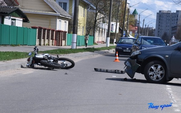 Подробности ДТП с участием мотоциклиста в Барановичах