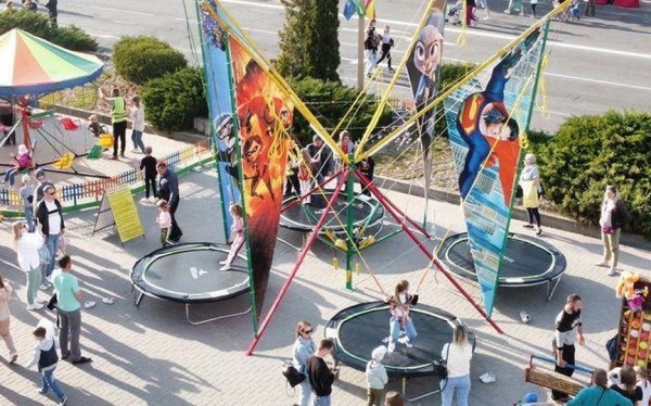 Фрагменты «Барановичской весны» с высоты