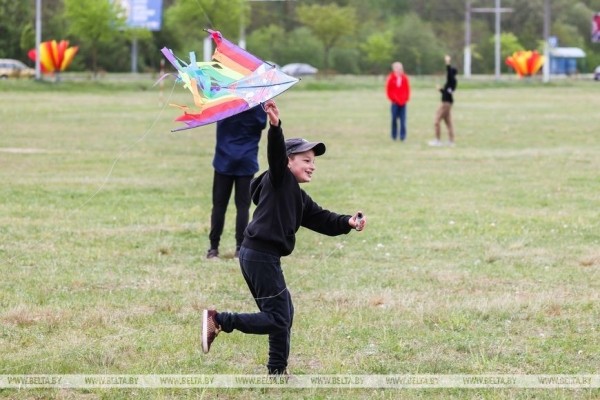 Фестиваль воздушных змеев «Майское небо Победы» в Бресте