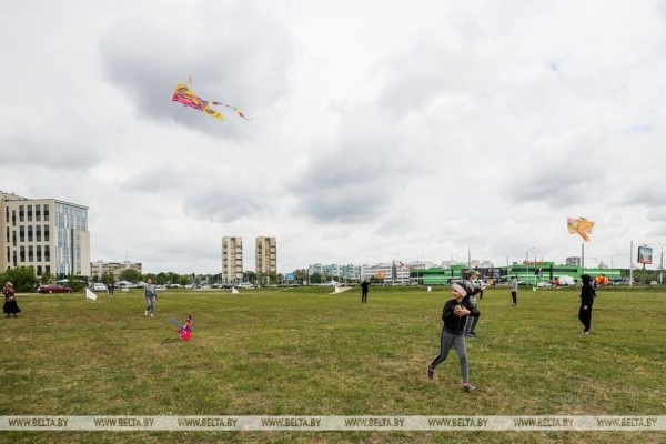 Фестиваль воздушных змеев «Майское небо Победы» в Бресте