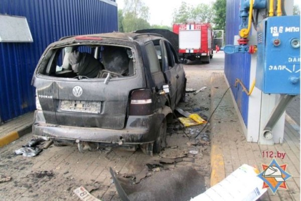 В Брестской области при заправке метанового VW Touran водителю оторвало ногу. Что решил суд