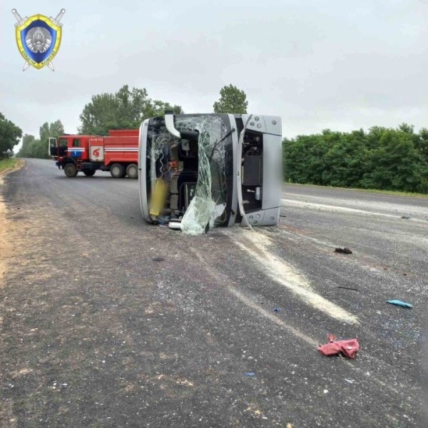 Под Барановичами из-за действий молодого водителя Iveсо опрокинулся автобус. Вынесен приговор