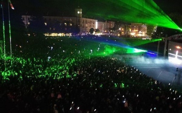 Фрагменты «Барановичской весны» с высоты