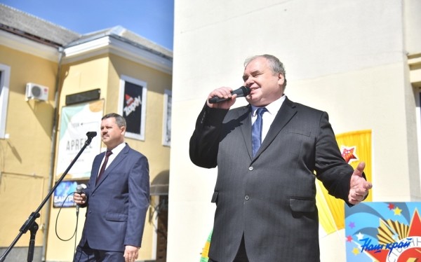 Фотофакт. Интерактивные площадки «Вечер поколений» в Барановичах ко Дню Победы