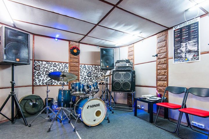 Лучшие студии игры на барабанах в Минске