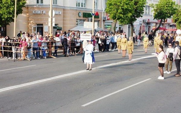 Фрагменты «Барановичской весны» с высоты