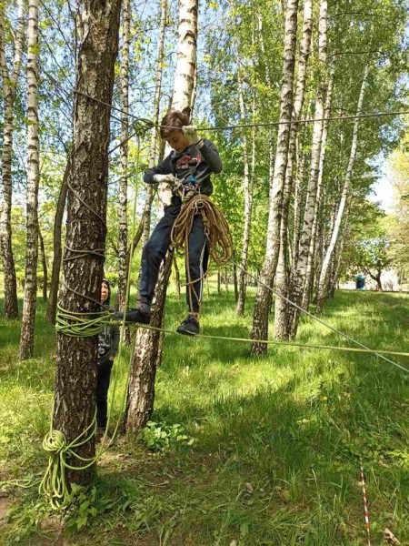 Юные туристы СШ № 14 стали лучшими в городских соревнованиях