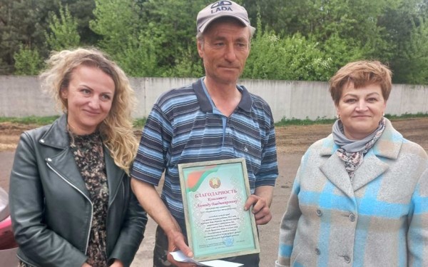 Лучших тружеников весенней посевной кампании чествует профсоюз АПК в Барановичском районе