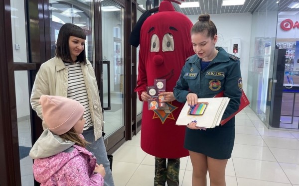 О безопасности детям и родителям рассказали в… магазине О безопасности детям и родителям рассказали в… магазине