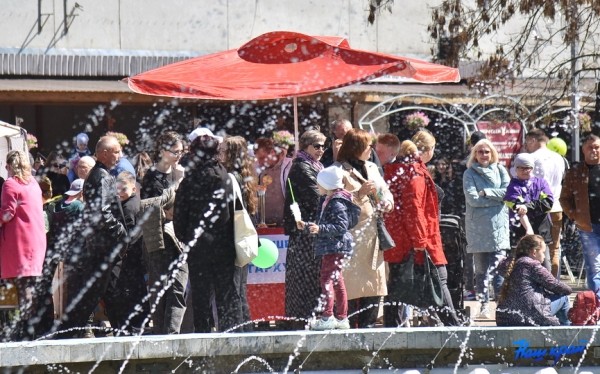 Праздничный концерт «9 мая – День Великой Победы» на главной сценической площадке Барановичей