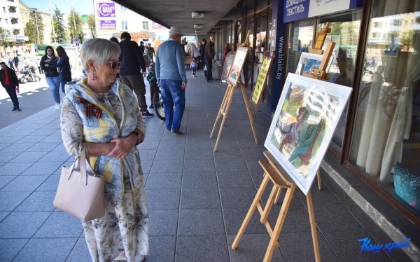 Праздничный концерт «9 мая – День Великой Победы» на главной сценической площадке Барановичей