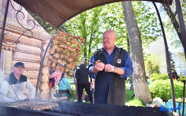 Праздничный концерт «9 мая – День Великой Победы» на главной сценической площадке Барановичей