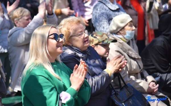 Праздничный концерт «9 мая – День Великой Победы» на главной сценической площадке Барановичей