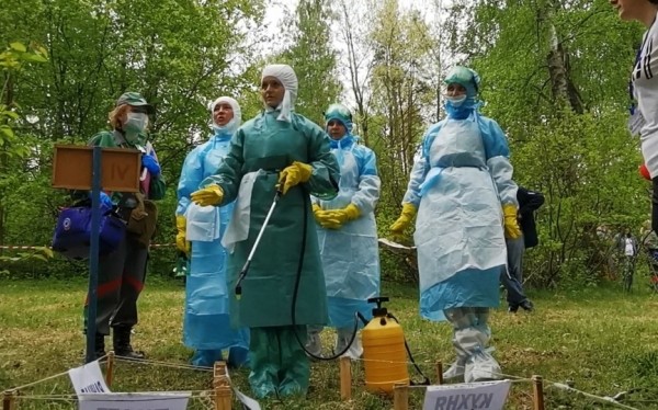 Соревнования санитарных дружин состоялись в Барановичах