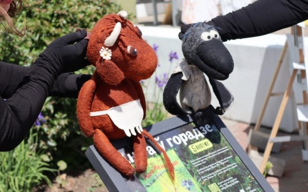 Как в Барановичах прошел спектакль кукольного театра «Лямцавая батлейка»