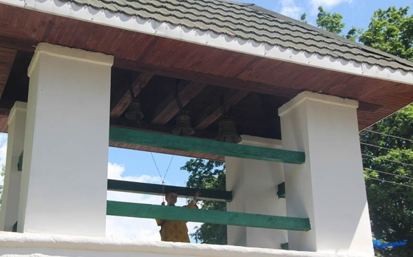 Торжественное богослужение в честь праздника Святой Троицы состоялось в уникальном храме Барановичского района